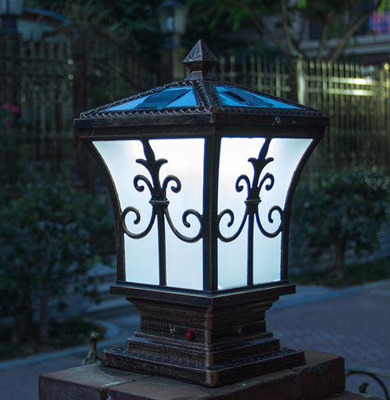 贡觉柱头灯 贡觉柱头灯